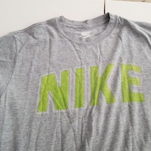 Gray nike tshirt large